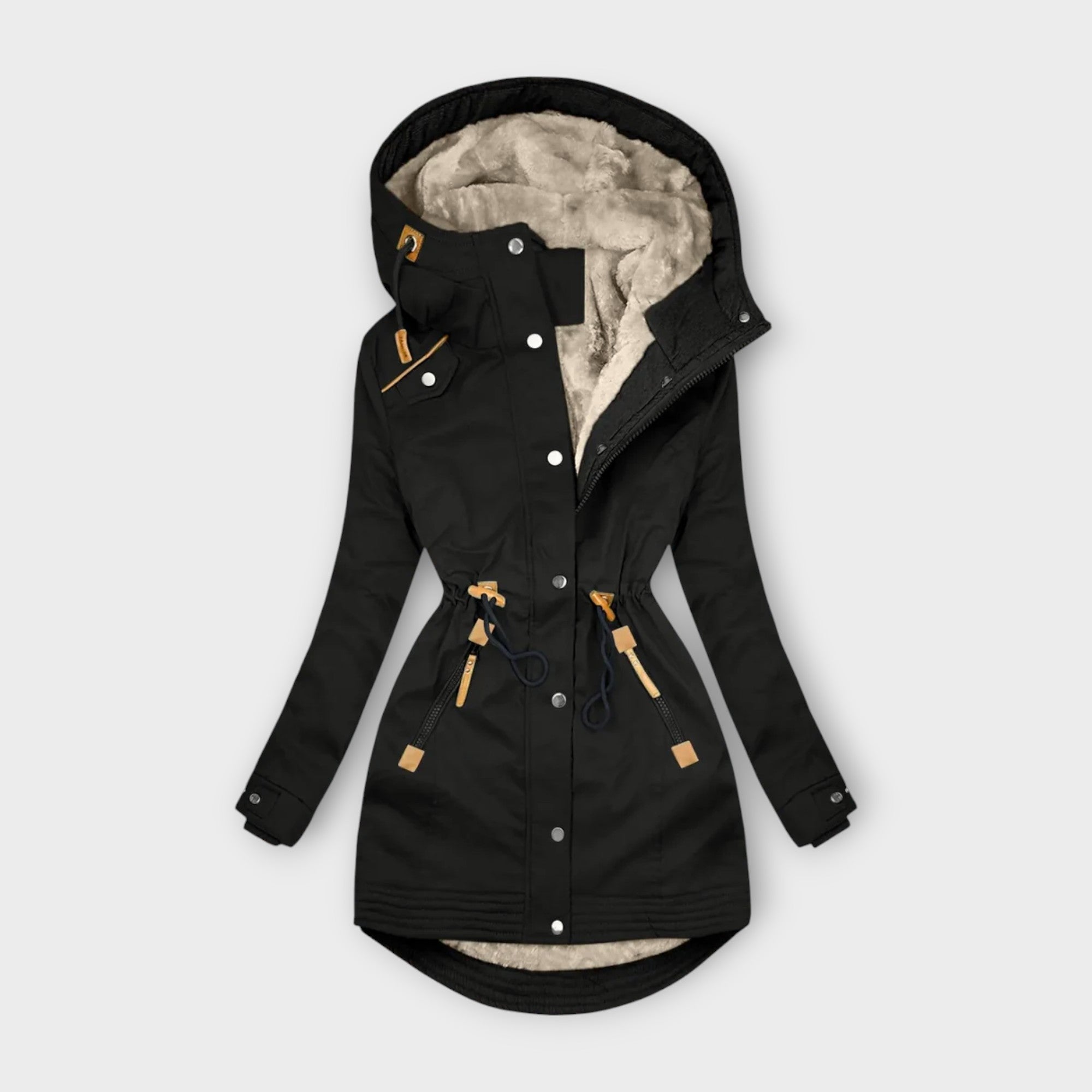 Georgia™ | Cozy fur lined coat