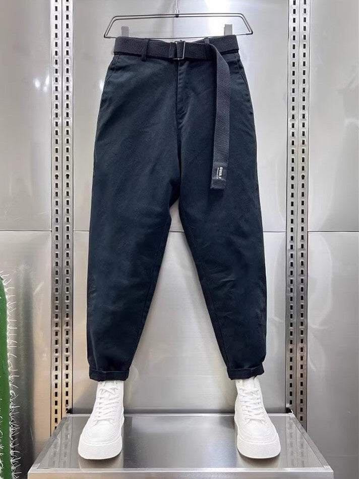 Mistez™ | Casual trousers with belt
