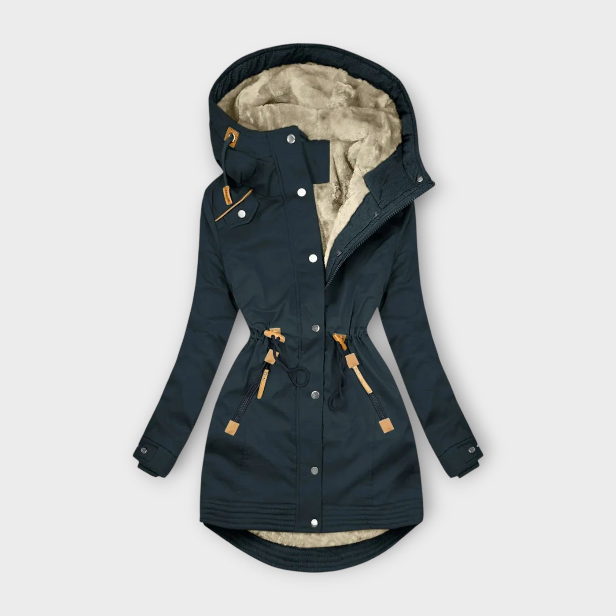 Georgia™ | Cozy fur lined coat