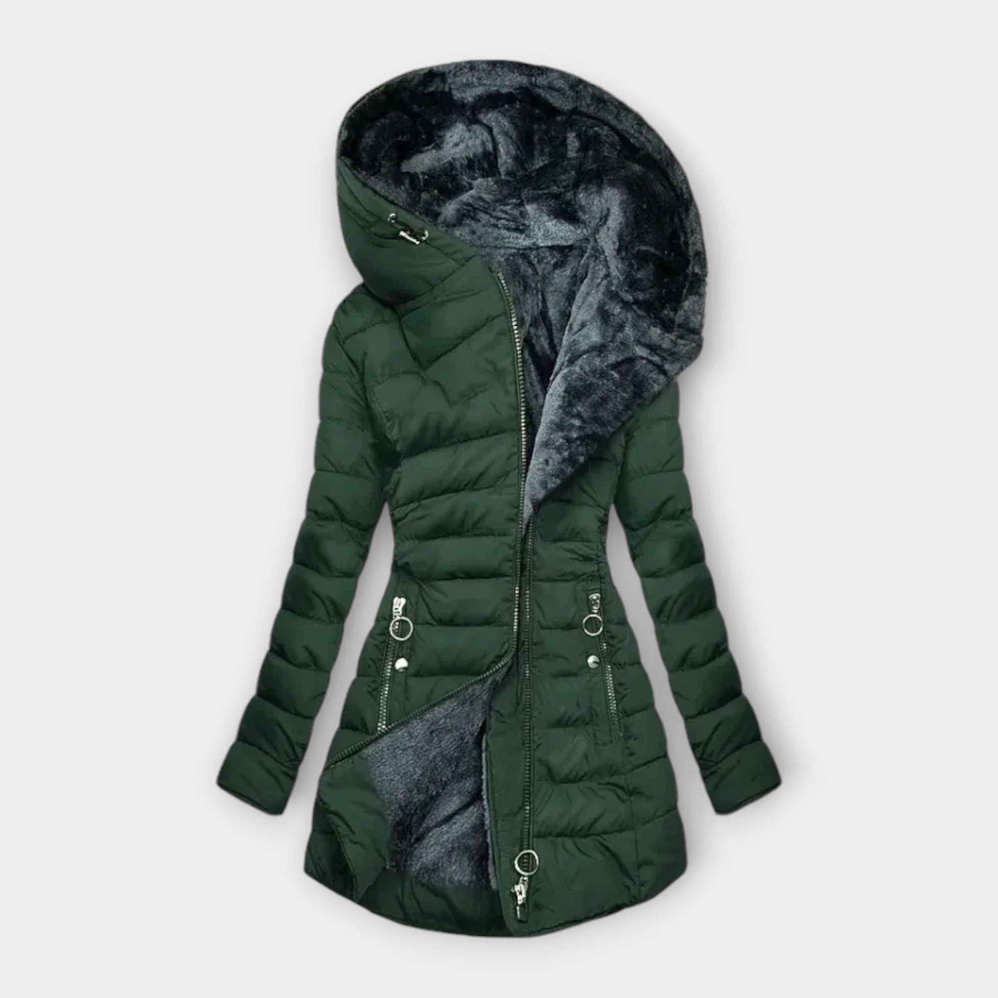 Kori™ | Cozy fur lined coat