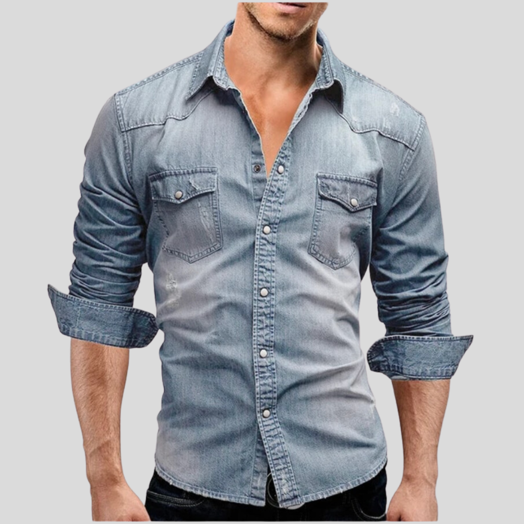 Jaxon™ | The Modern Denim Shirt