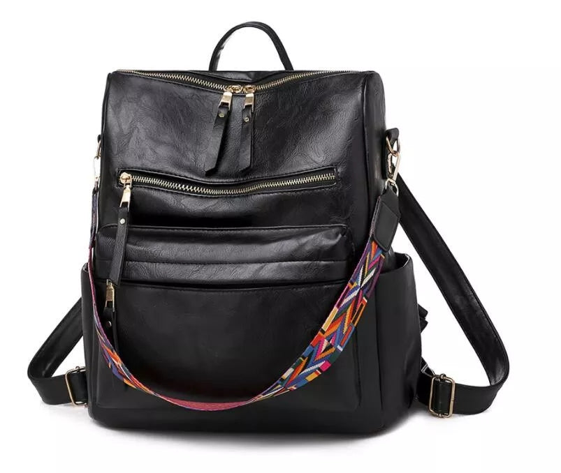 Solna™ | Stylish backpack made of vegan leather