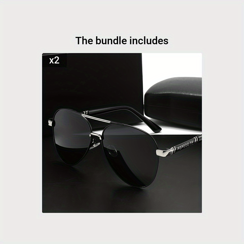 Scarlett™ – Retro Large Metal Frame Glasses in Red & Gold (1+1 Free)