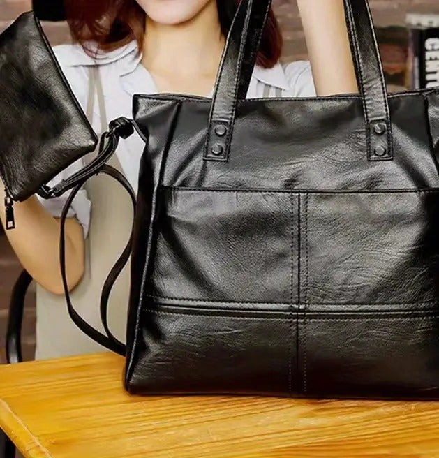 Anja™ | Retro bag in vegan leather