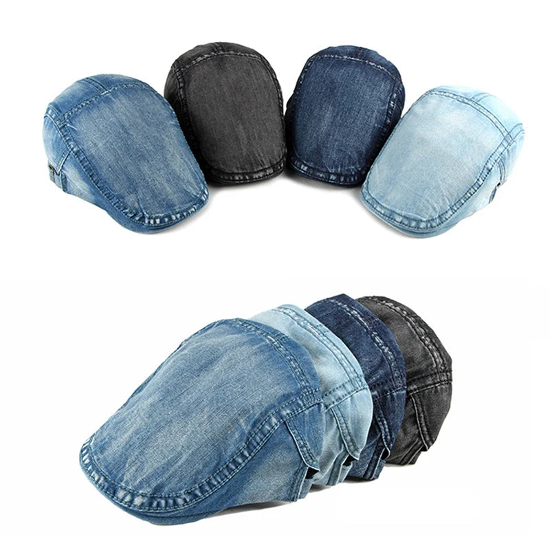 Sage & Moss™ | Washed Denim Beret