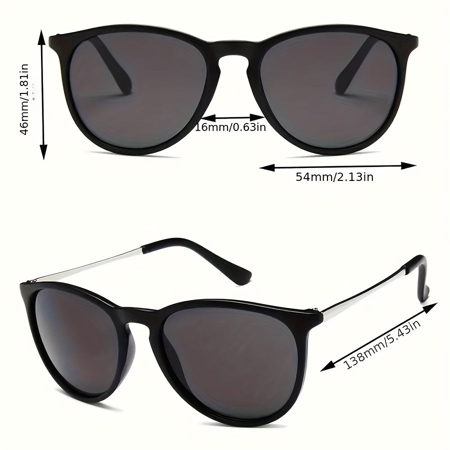 Carson™ | Men’s Designer Round Sunglasses (1+1 Free)