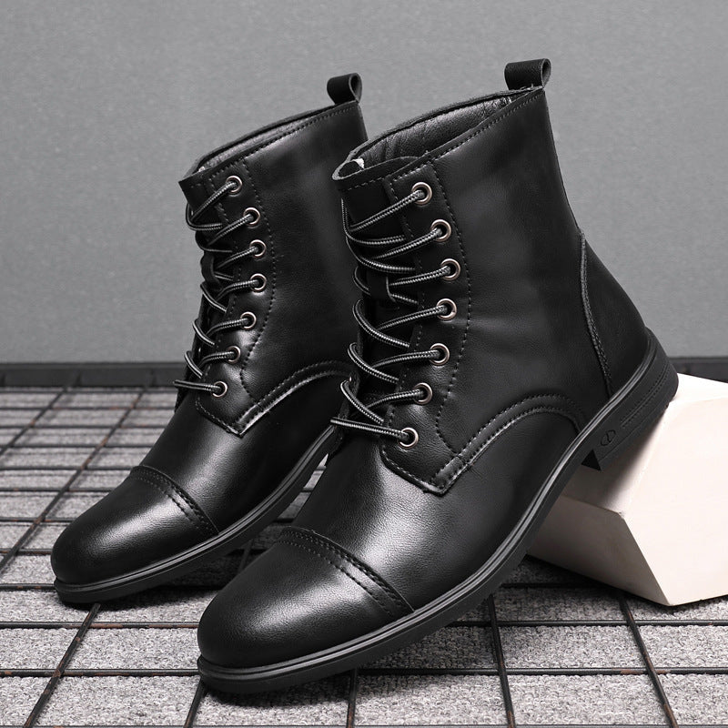Claude™ | Top quality synthetic leather boots