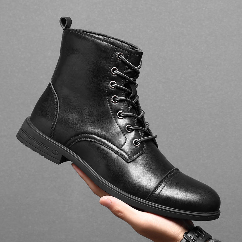 Claude™ | Top quality synthetic leather boots