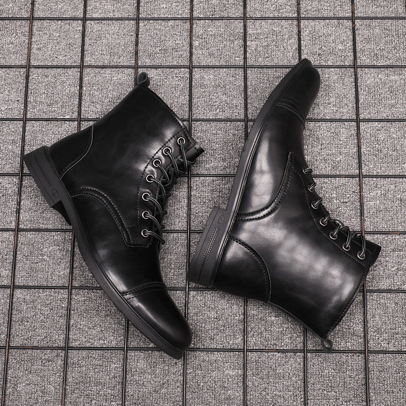 Claude™ | Top quality synthetic leather boots