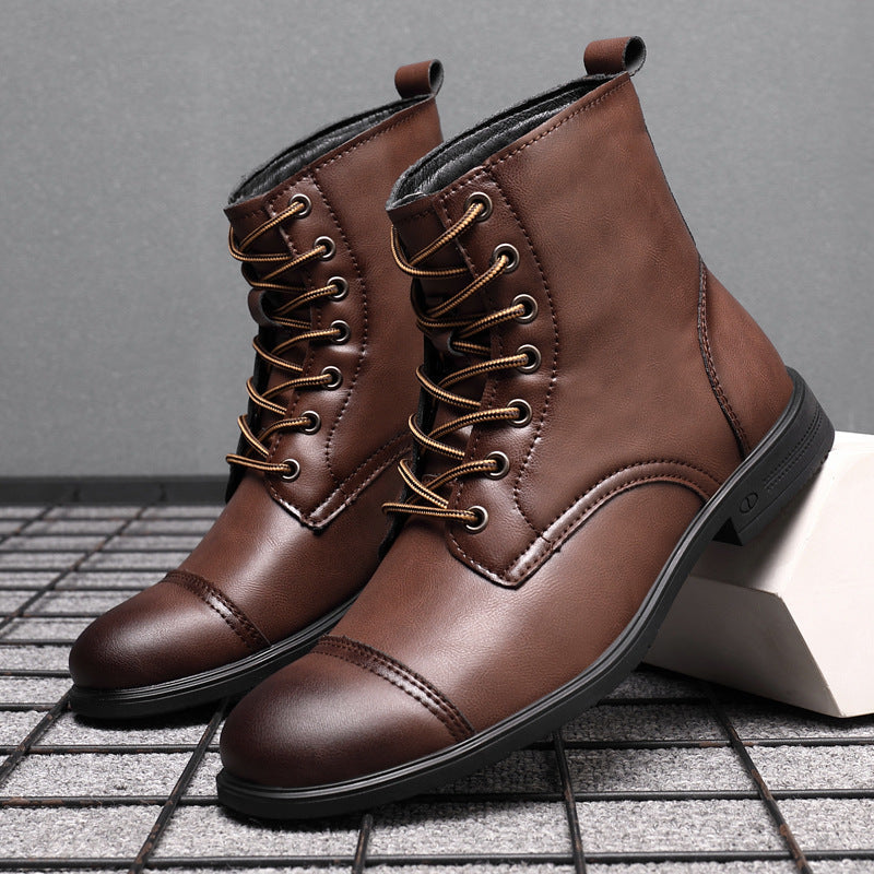Claude™ | Top quality synthetic leather boots
