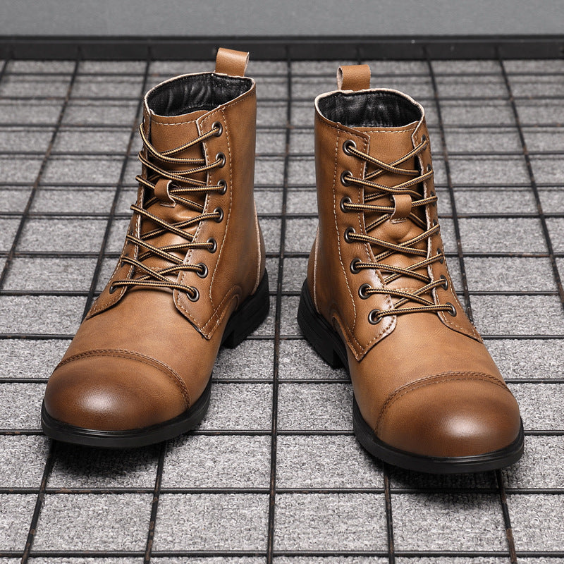 Claude™ | Top quality synthetic leather boots