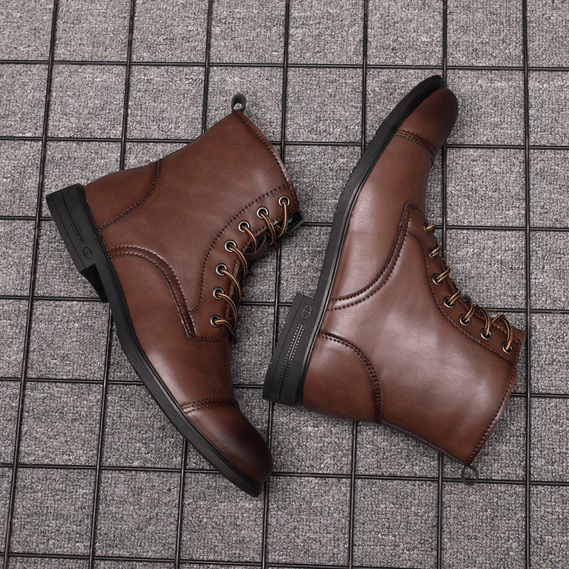 Claude™ | Top quality synthetic leather boots