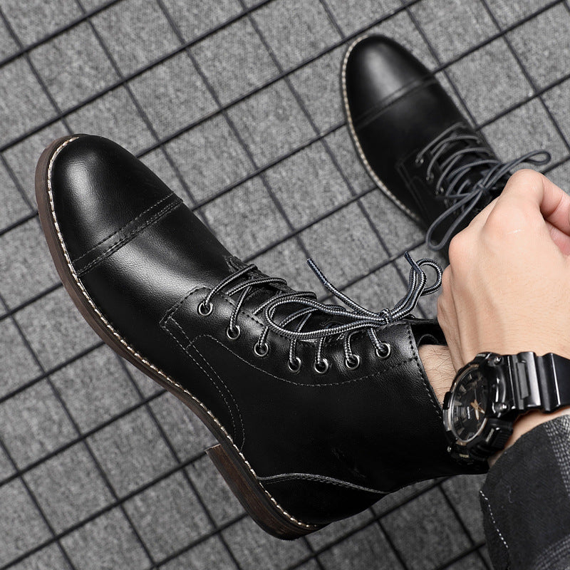 Claude™ | Top quality synthetic leather boots