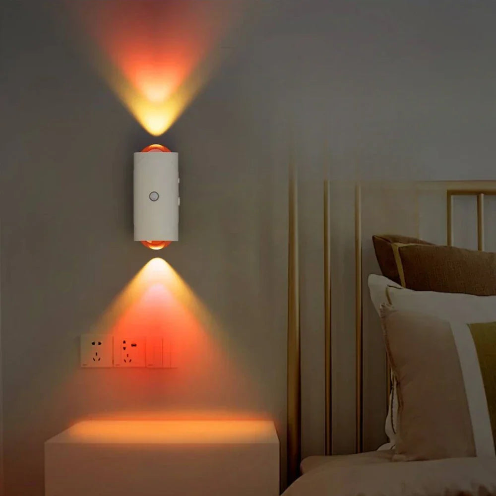 Ledsen™ SensorLight 1+1 GRATIS: Slimme Beweging Wandmontage LED Sensorlamp