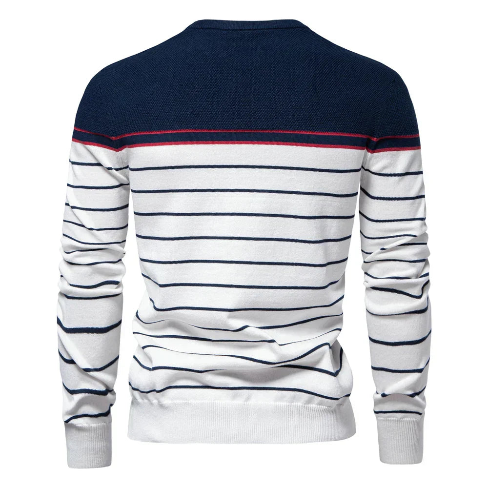 Felix™| Men's sweater with striped design
