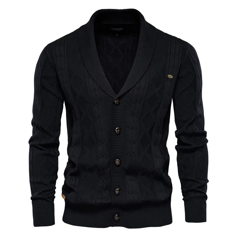 Johan™ | Men's cardigan with buttons