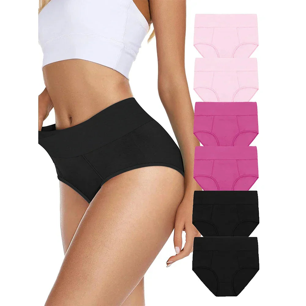 Noomi™ | Pack of 6 high-waisted panties
