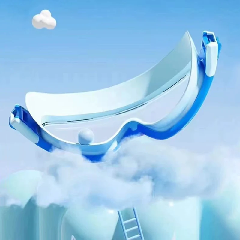 SoftGoggles 1+1 GRATIS: Groot Frame Waterdichte Antifog Set Soft Goggles