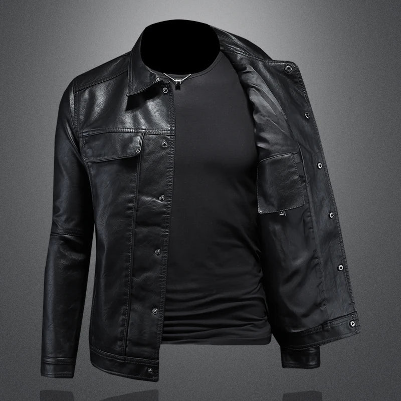 Drake™ | Premium PU Leather Jacket