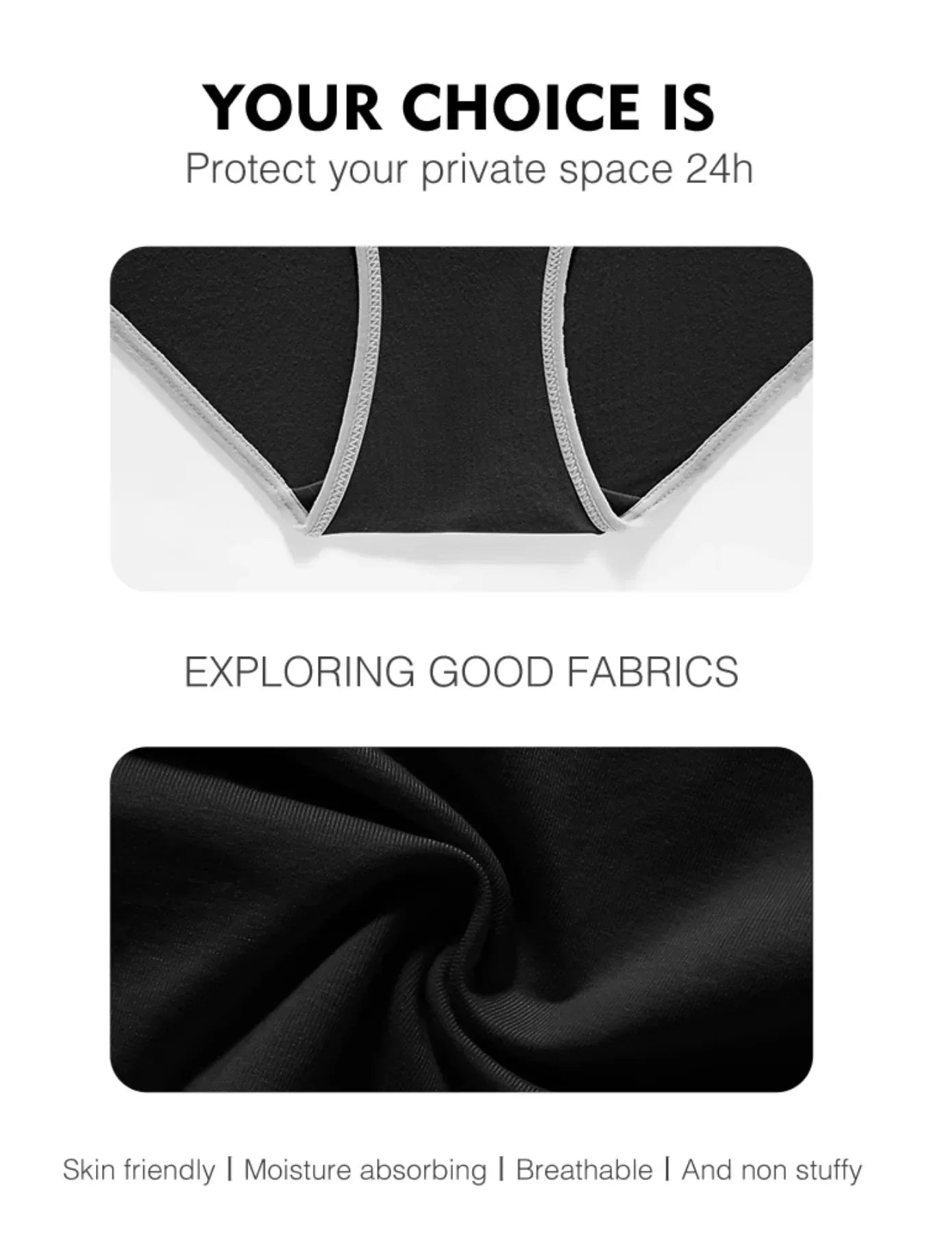 Hedda™ | Set of 5 high-waisted panties