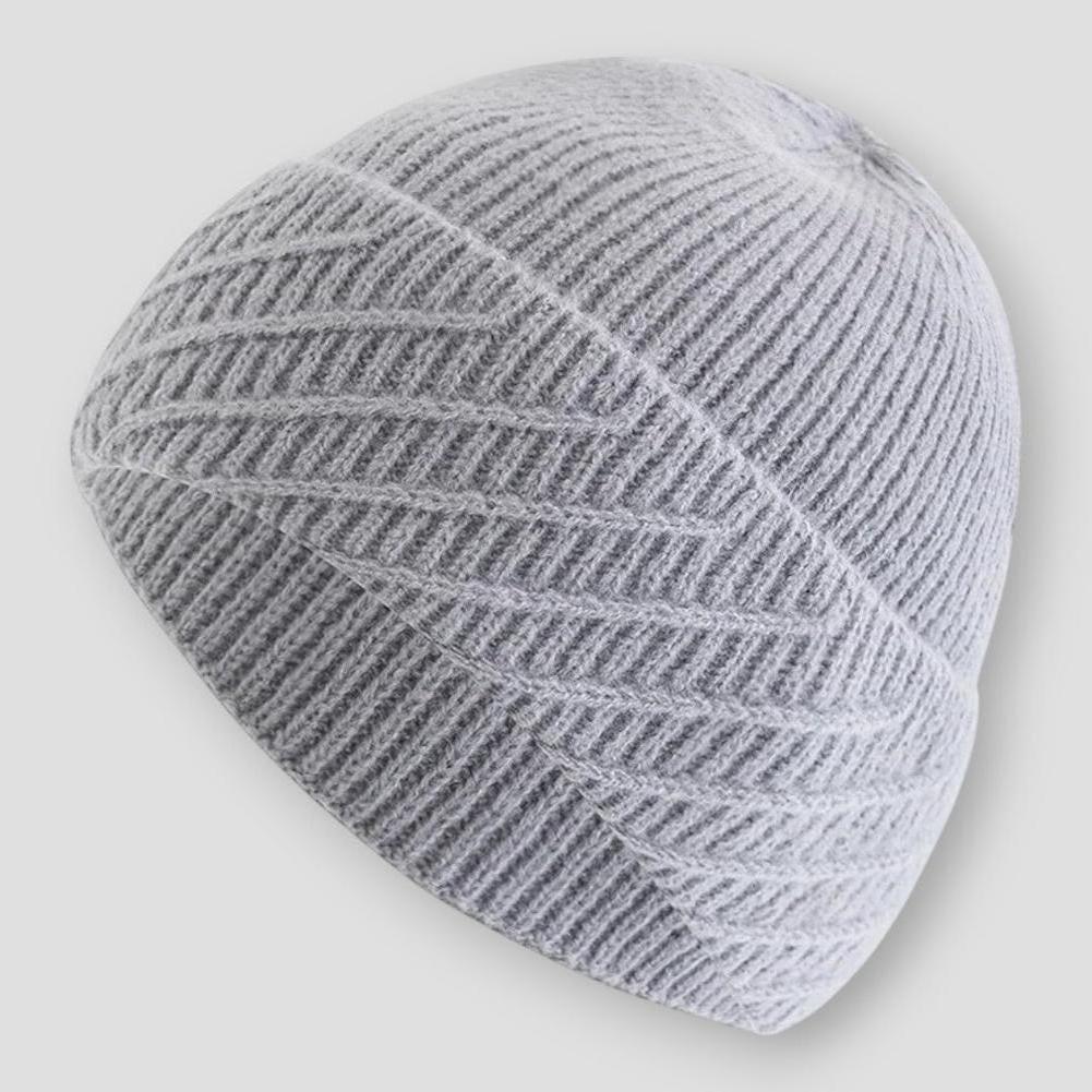 Fairbourne™ | Rib-Knit Diagonal Beanie