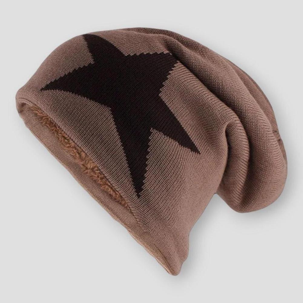 StellarPeak™ | Slouchy Star Beanie