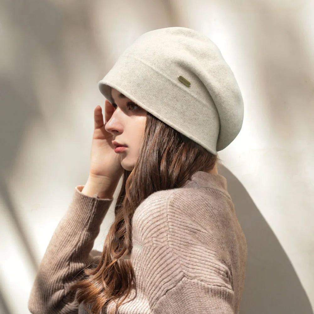 Amélienne™ | Slouchy Cashmere Blend Beret
