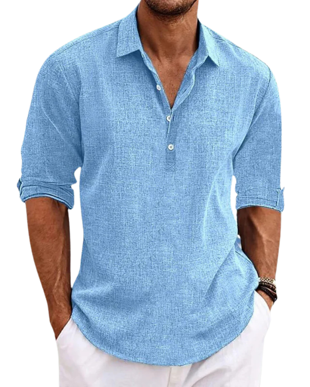 Landon™ | Classic Cotton Shirt – Effortless Style for Every Summer Day