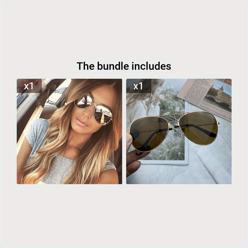 Luna™ | Trendy Retro Colorful Mushroom Mirror Glasses (1+1 Free)