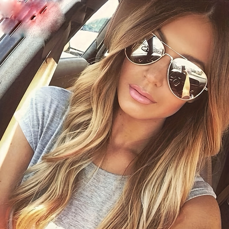 Luna™ | Trendy Retro Colorful Mushroom Mirror Glasses (1+1 Free)