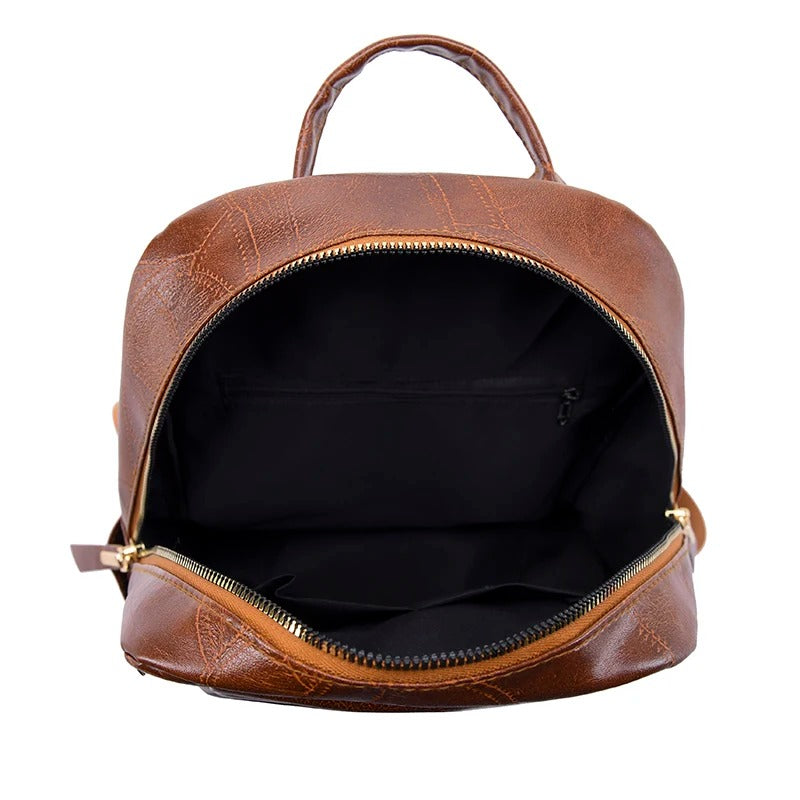 Amira™ | Elegant leather backpack for women