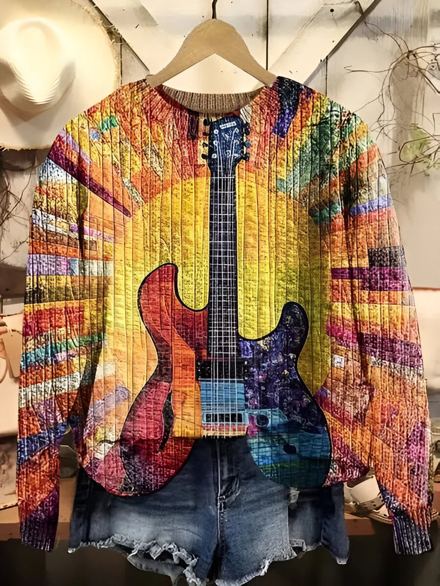 Tanja™ | Colorful Boho-style sweatshirt