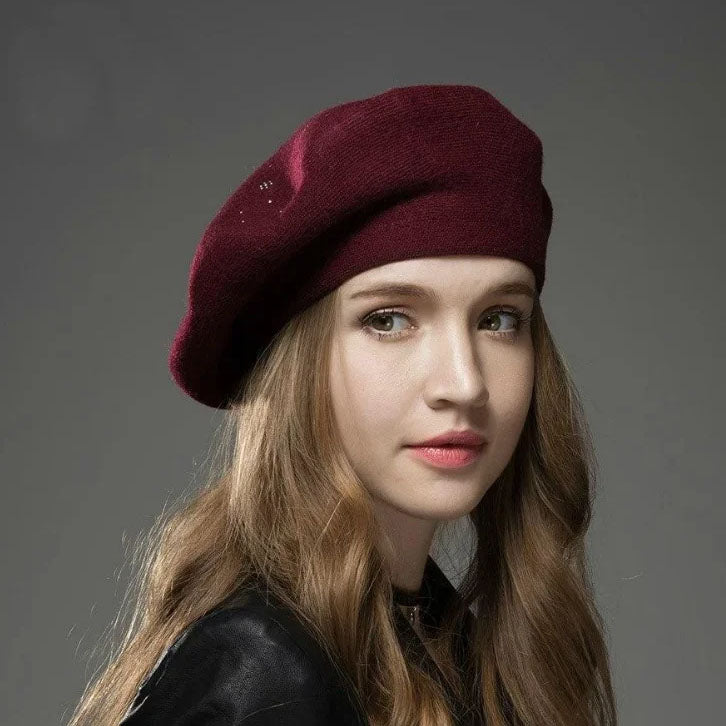 Chantelle™ | Cotton-Poly Wool Beret