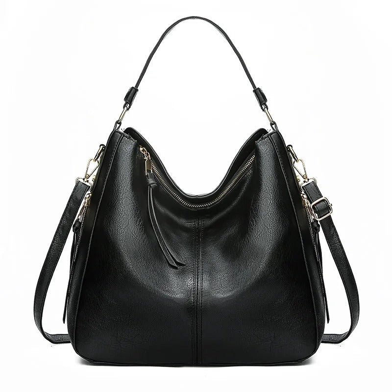 Suzanne™ | Designer shoulder bag in vegan leather