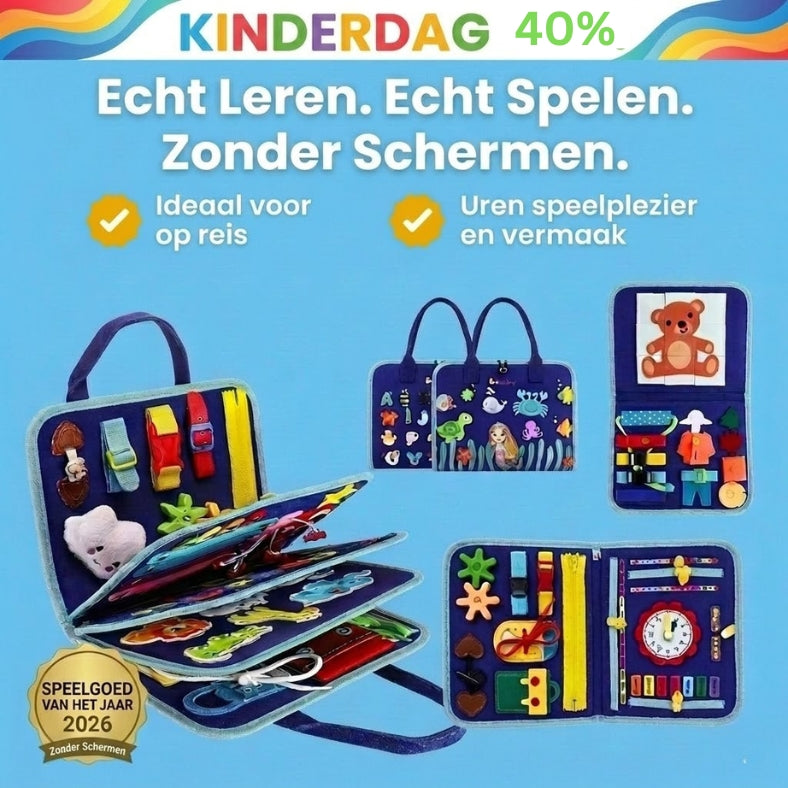 Tevoro - Sensorisch boek voor kinderen