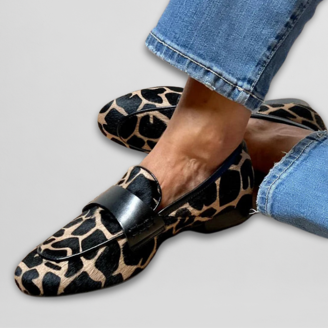 Reine™  | Animal Print Moccasins