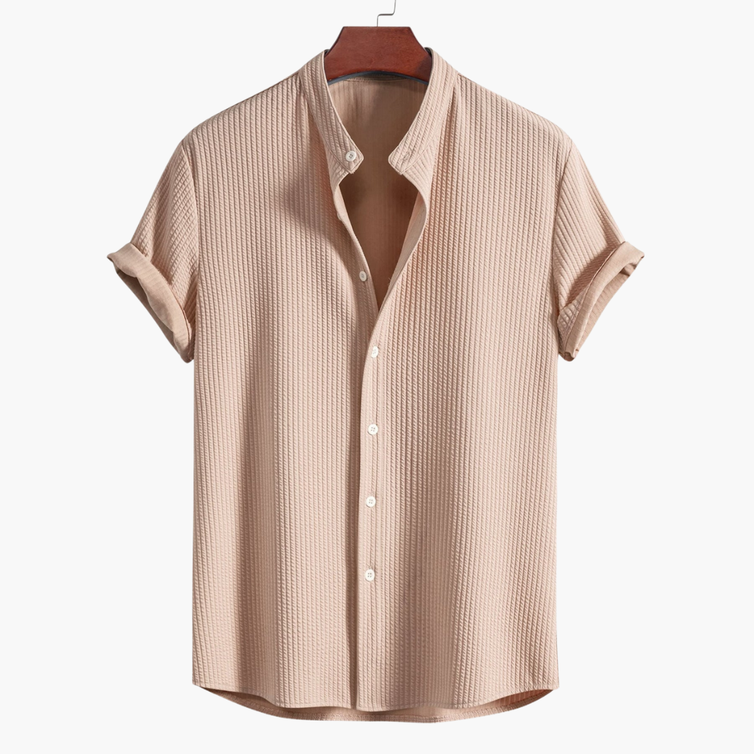 Cyrus™ | Men's shirt with stand-up collar