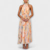 Isla™ | Halterneck Open Back Maxi Dress
