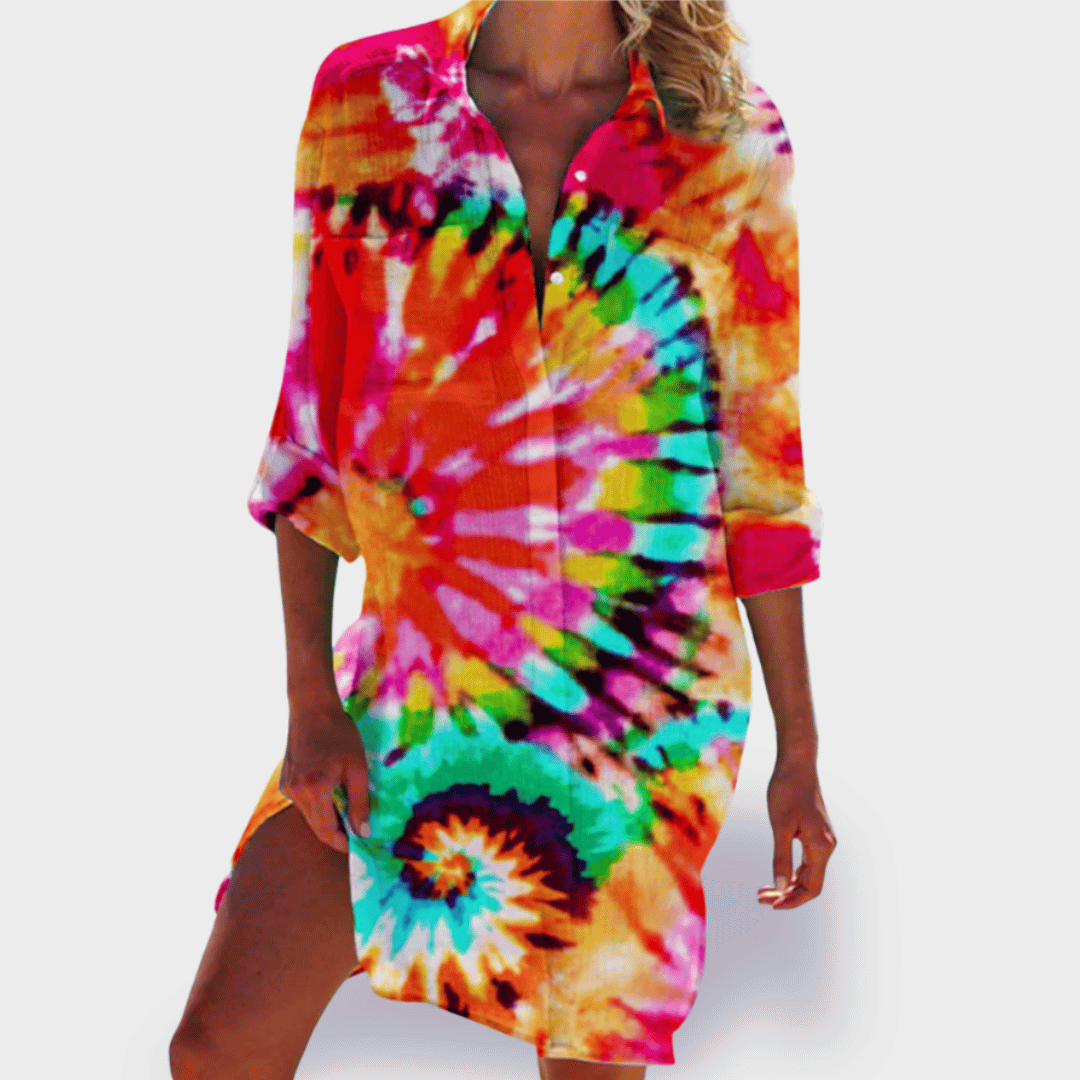 Brigitte™ | Light and colorful summer dress