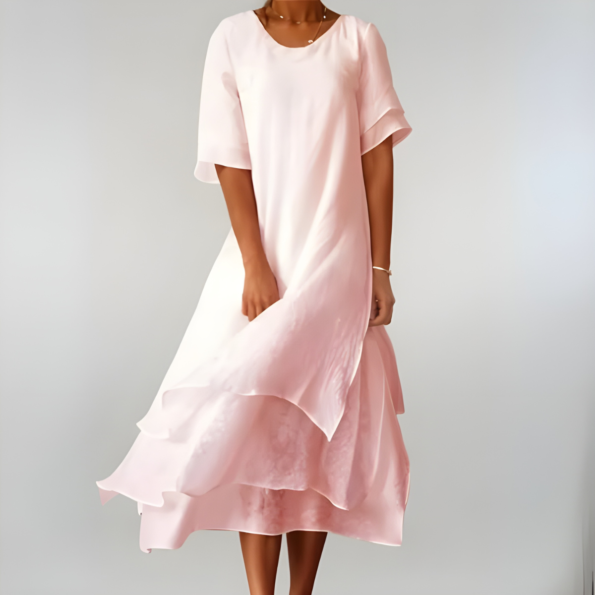 Agnès™ | Lightweight, elegant cotton maxi dress
