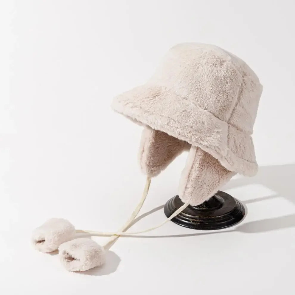Evelina™ | Fur-Lined Bucket Hat