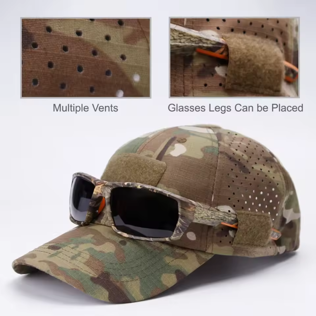 Marko™ | Tactical Cap & Sunglasses Set for Men (FREE SUNGLASSES)