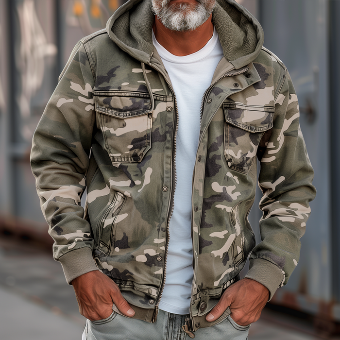 Sami™ | Jacket with camouflage pattern
