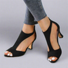 Marga™ | Orthopedic sandal with heel made of high quality material