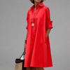 Sandrine™| Elegant Casual Polo Dress