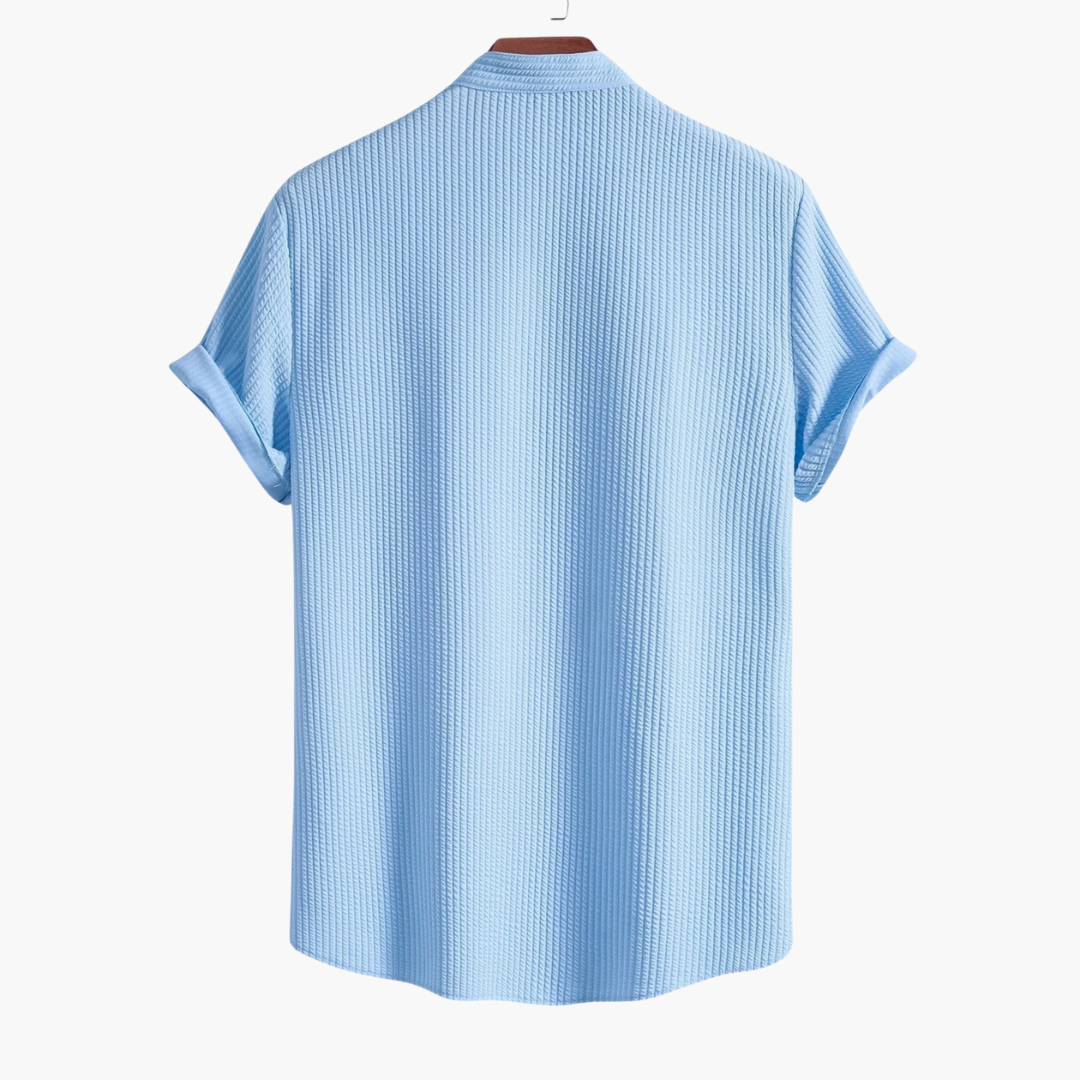 Cyrus™ | Men's shirt with stand-up collar