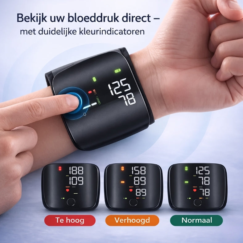 PulseCheck Pro – Eenvoudig grip op je bloeddruk
