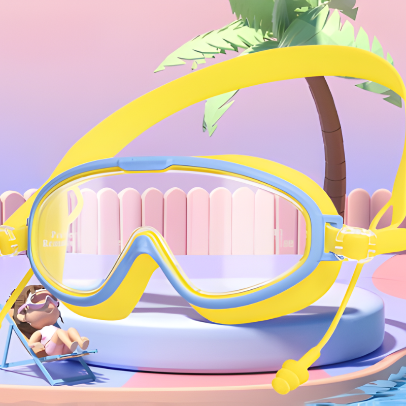 SoftGoggles 1+1 GRATIS: Groot Frame Waterdichte Antifog Set Soft Goggles