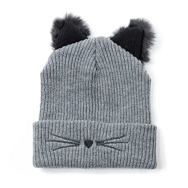 Lunabelle™ | Cat Ear Knit Beanie