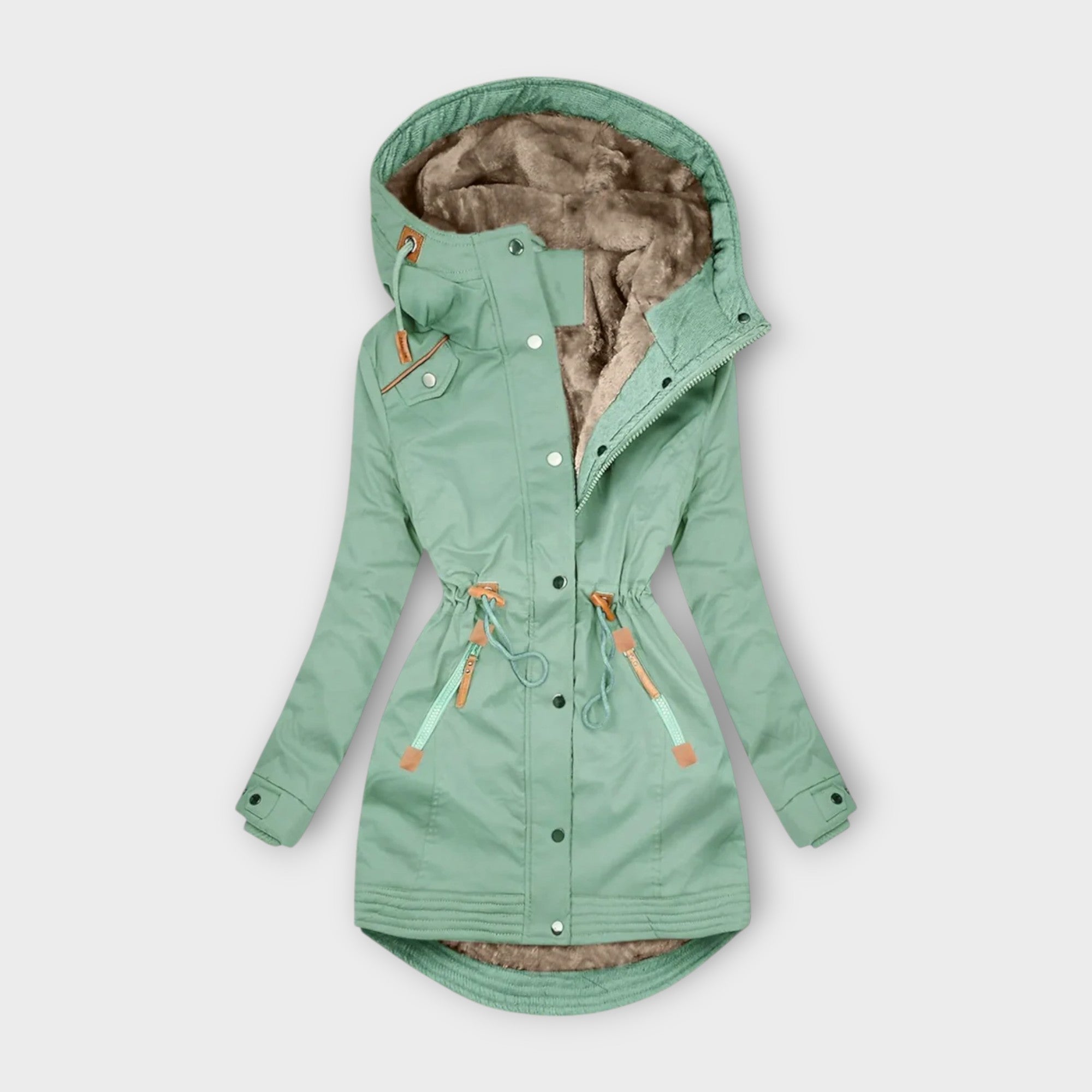 Georgia™ | Cozy fur lined coat